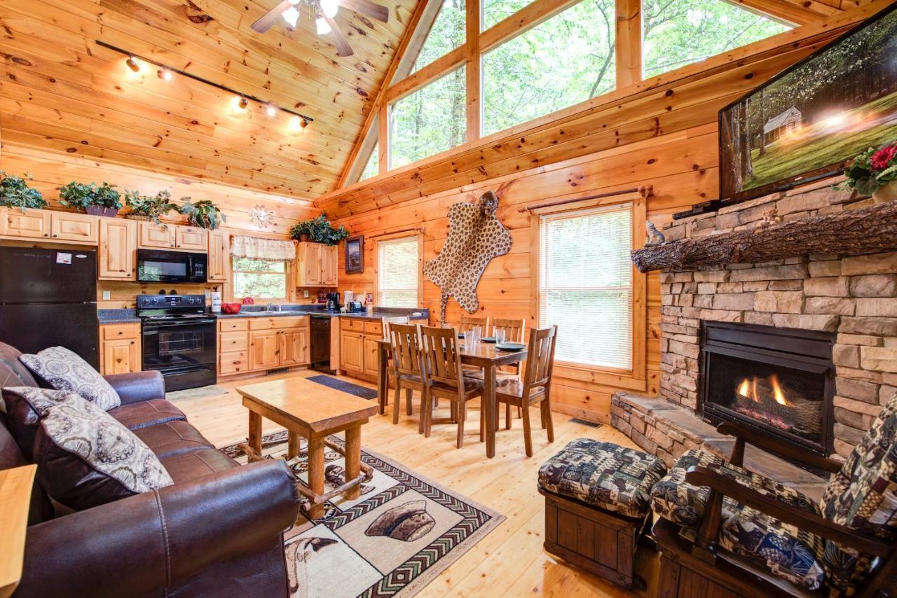 Cabin Of Dreams, 3 Bedroom Water View, Wifi, Hot Tub, Pool Table, Sleep 8 세비어빌 외부 사진